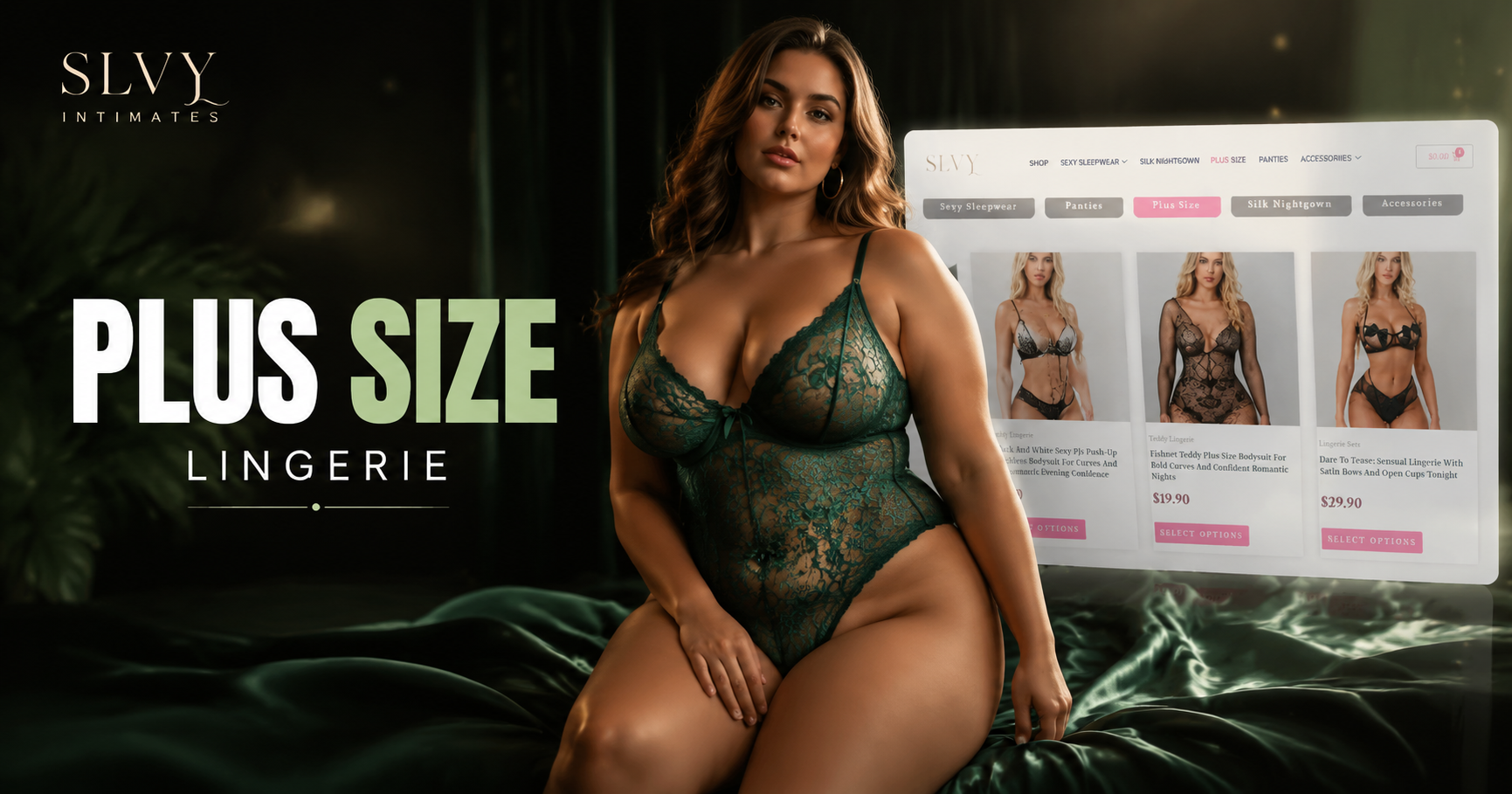 Sensual Plus Size Lingerie