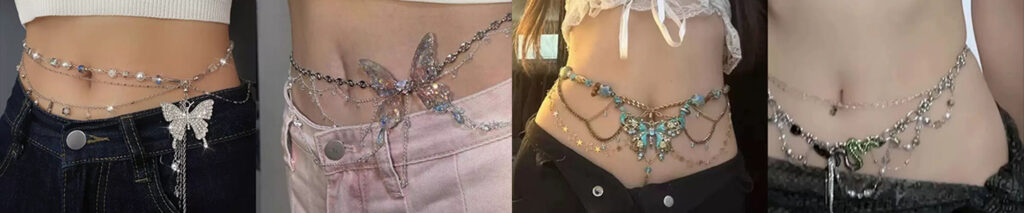 layered waist chain