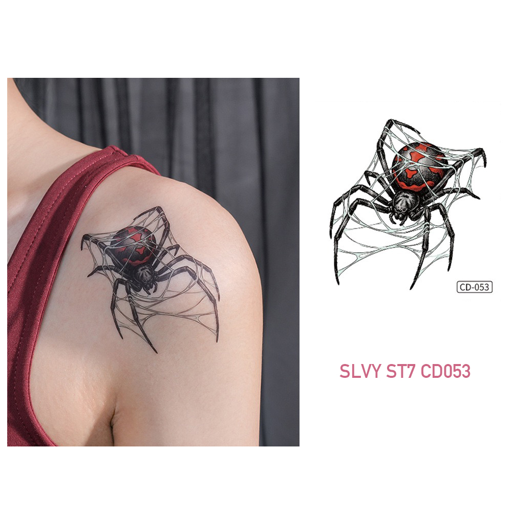 Creepy Spider Temporary Tattoos 3D Realism Set - Image 11