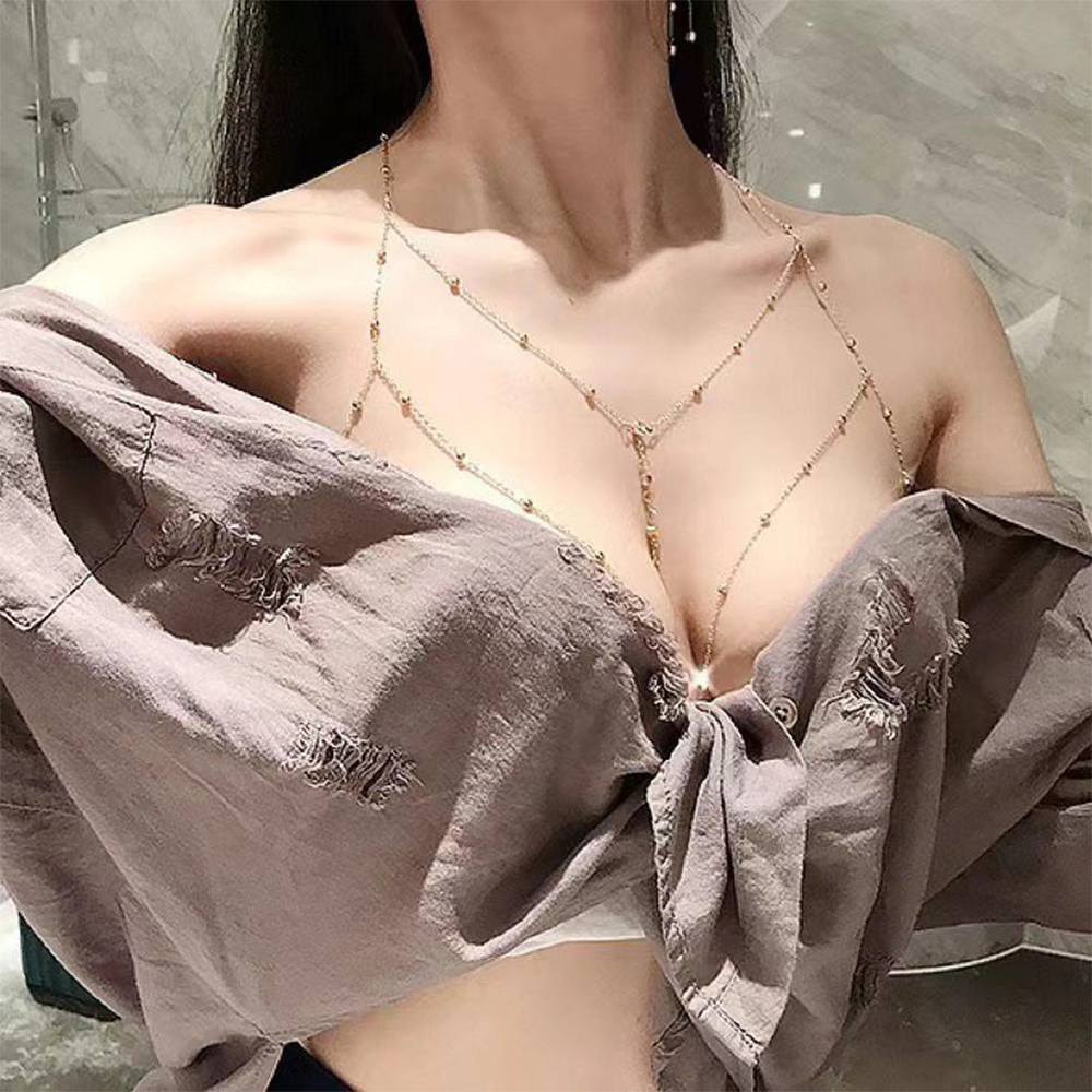 XL1 SLVY Body Chain Chest Product